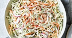 Classic Creamy Homemade Coleslaw