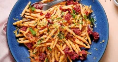 Spicy Merguez Sausage Pasta