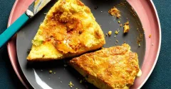 Spring Onion and Feta Cornbread Scones with Chipotle Butter