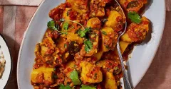 Aloo Tamatar Masala (Spiced Potato and Tomato Curry)