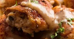 Crispy Baked Chicken with Homemade Gravy