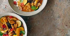 Thai Red Chicken Curry with Coconut Milk