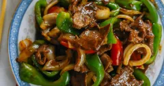 Chinese Pepper Steak Stir-Fry