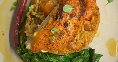 One-Pot Roast Chicken and Rice