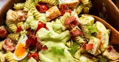 Chicken Bacon Avocado Pasta Salad