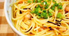 Japanese Salmon and Shio-Kombu Butter Pasta