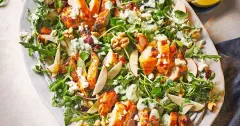 Harissa Chicken Salad with Apple and Herby Yogurt