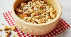 Homemade Chicken and Fennel Au Gratin for Dogs