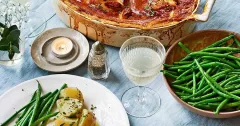 Chicken, Spring Onion and Mustard Pie