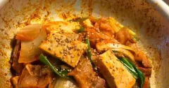 Jeyuk Bokkeum with Kimchi and Pork Belly