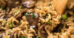 Garlic Butter Mushroom Rice