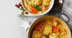 Leftover Chicken and Dumpling Stew