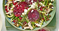 Chicken, Beetroot and Lentil Salad