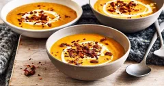 Creamy Spicy Roasted Pumpkin Soup