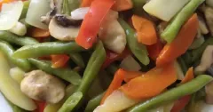 Mixed Vegetable Stir-Fry with Mushrooms