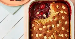 Peanut Butter and Jam Berry Pudding