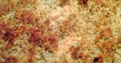 Creamy Salmon Casserole with Crispy Panko Topping