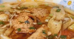 Canh Chua Chả Cá Chiên Thanh Mát