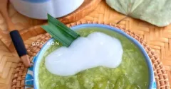 Chè Bưởi Cốm Xanh Thơm Dẻo, Giòn Sần Sật