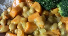 Creamy Sweet Potato Chickpea Curry