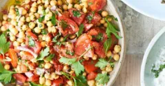 Harissa Chickpea Salad