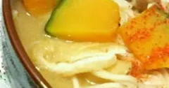 Hoto-Style Miso Noodle Soup with Pork and Kabocha