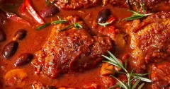 Classic Chicken Cacciatore with Mushrooms and Olives