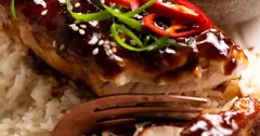 Asian Glazed Baked Barramundi