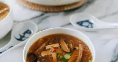 Authentic Vegetarian Hot and Sour Soup