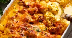 Ultimate Roasted Cauliflower Cheese