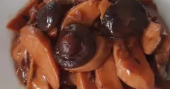 Nấm đùi gà kho tiêu chay đậm đà