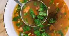 Easy Chinese Button Mushroom Soup