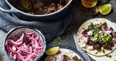 Slow-Cooked Beef Barbacoa Tacos