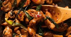 Thai Chili Basil Chicken Stir-Fry