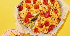 Roasted Tomato, Sweetcorn, and Feta Cornbread