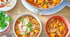 Hearty Chicken, Butternut Squash & Chickpea Stew
