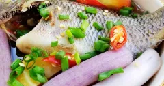 Canh chua cá rô phi bông súng thanh mát