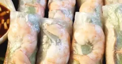 Gỏi Cuốn Tôm Gà Nướng Thanh Mát