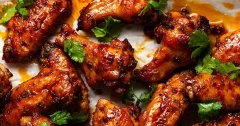 Baked New Orleans Chicken Wings