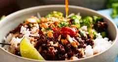 Thai Sweet Chilli Beef Rice Bowls
