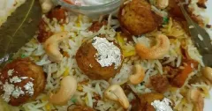 Shahi Chicken Kofta Biryani