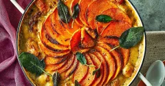 Creamy Squash, Sage and Butter Bean Hot Pot