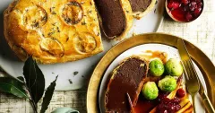 Ultimate Vegan Wellington with Rich Mushroom Gravy