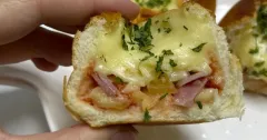 Bánh mì nướng phô mai thịt nguội