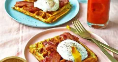 Crispy Savory Mashed Potato Waffles