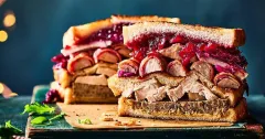 The Ultimate Leftover Turkey Club Sandwich