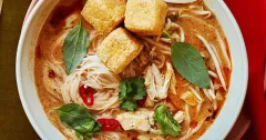 Thai-Style Turkey and Lemongrass Curry Noodle Soup