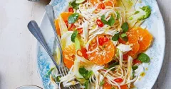 Vietnamese-Style Chicken, Fennel & Clementine Noodle Salad