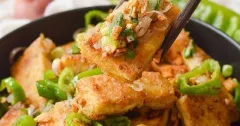 Crispy Cantonese Salt and Pepper Tofu