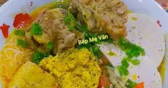 Bún Riêu Rạm Xương Ống Đậm Đà Chuẩn Vị